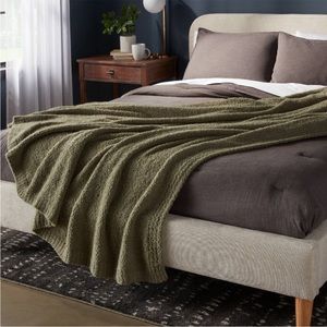 Cozy Chenille Bed Blanket - Threshold